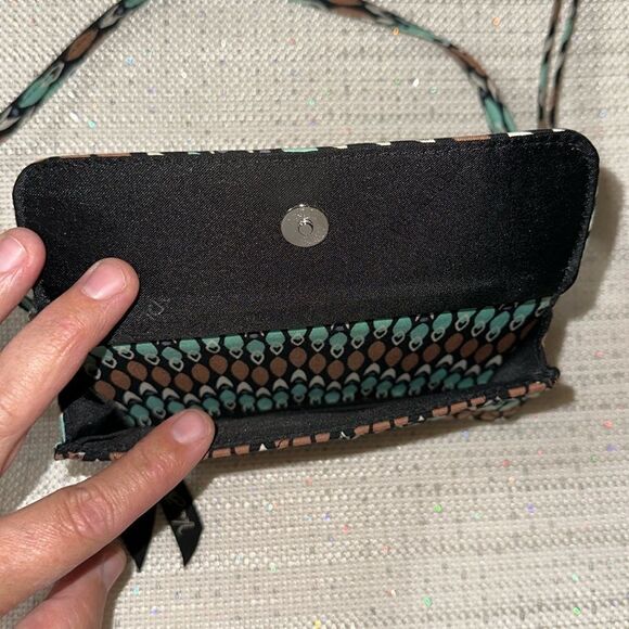 VB Brown RFID Sierra Stream All in One Crossbody Bag Wallet Wristlet Organizer - Picture 11 of 16